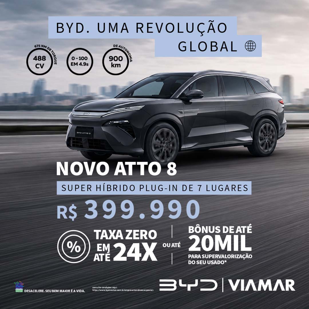 Oferta Novo BYD ATTO 8