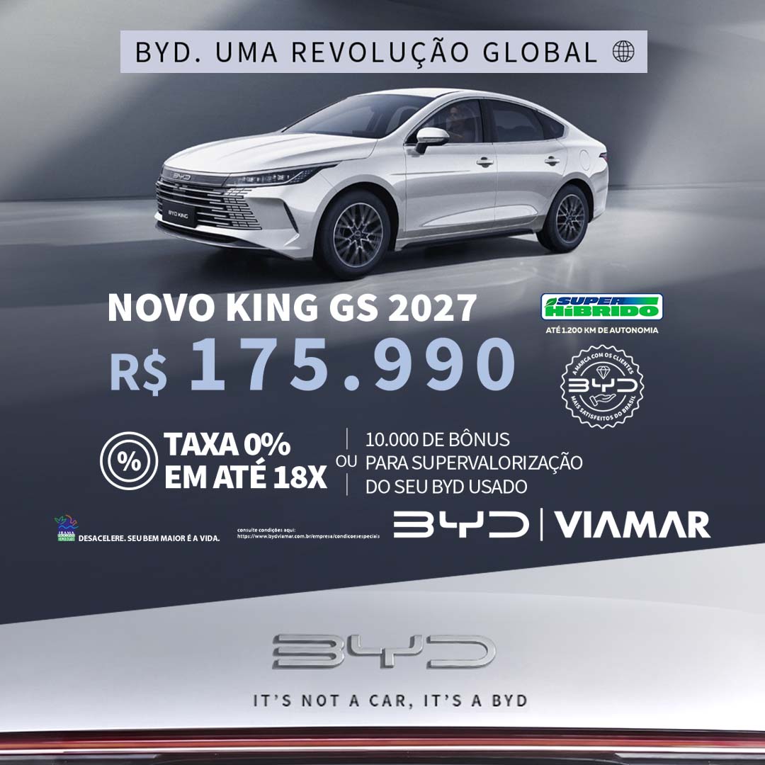 Oferta Novo BYD King GS 2027