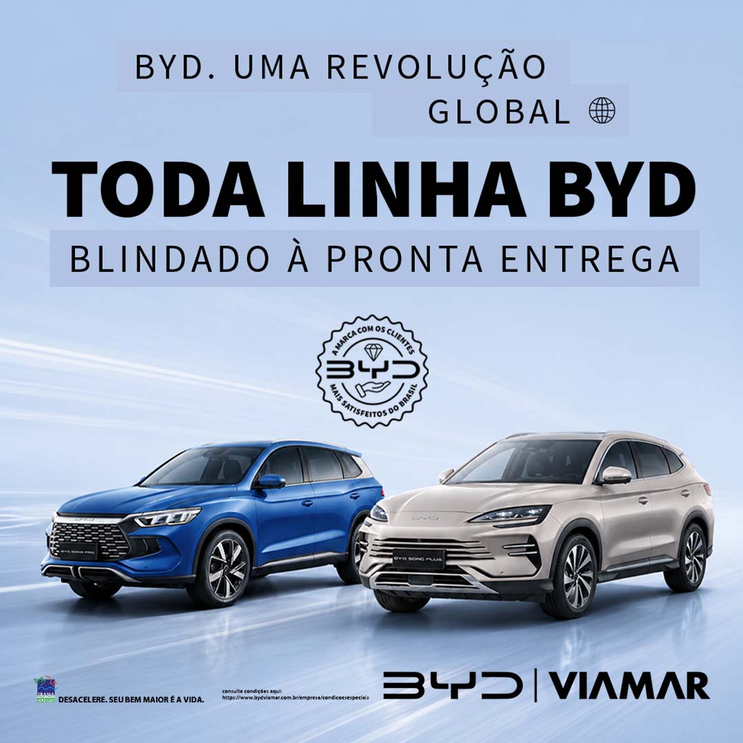 Oferta Toda Linha BYD Blindado